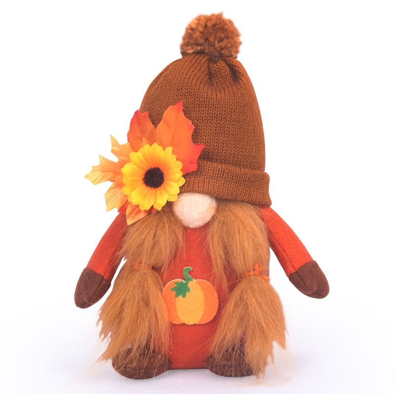 Halloween Harvest Faceless Dwarf Figurine.