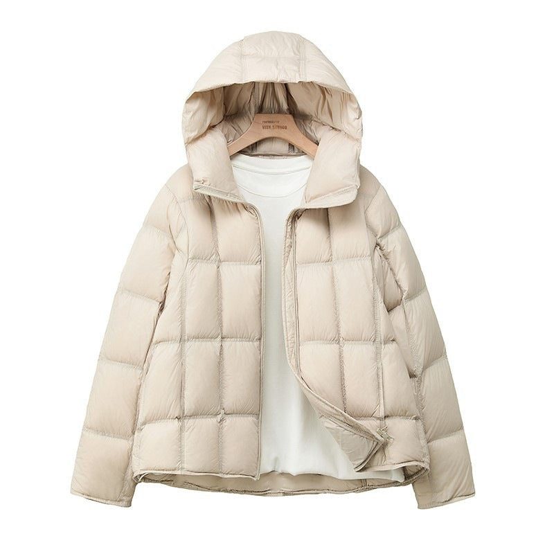 Women's Oversized Padded Puffer Jacket with Hood, Thick Winter Coat