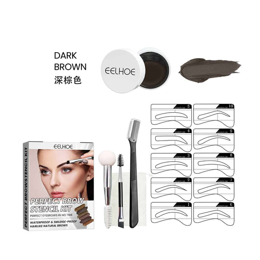 EELHOE Perfect Brow Stencil Kit.