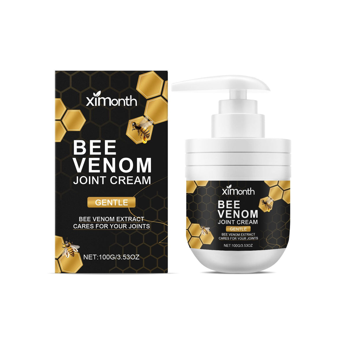 Bee Venom Soothing Joint Massage Cream.
