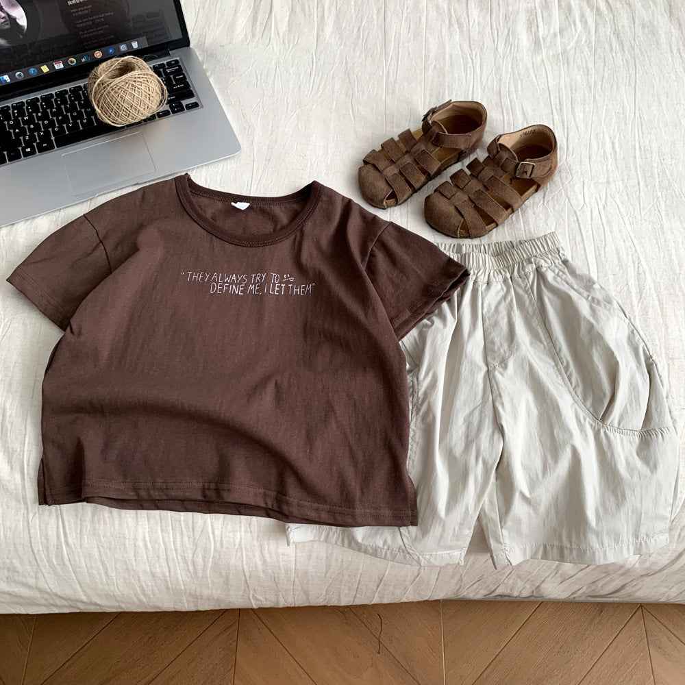 Summer Thin Two-Piece Sportswear Set.