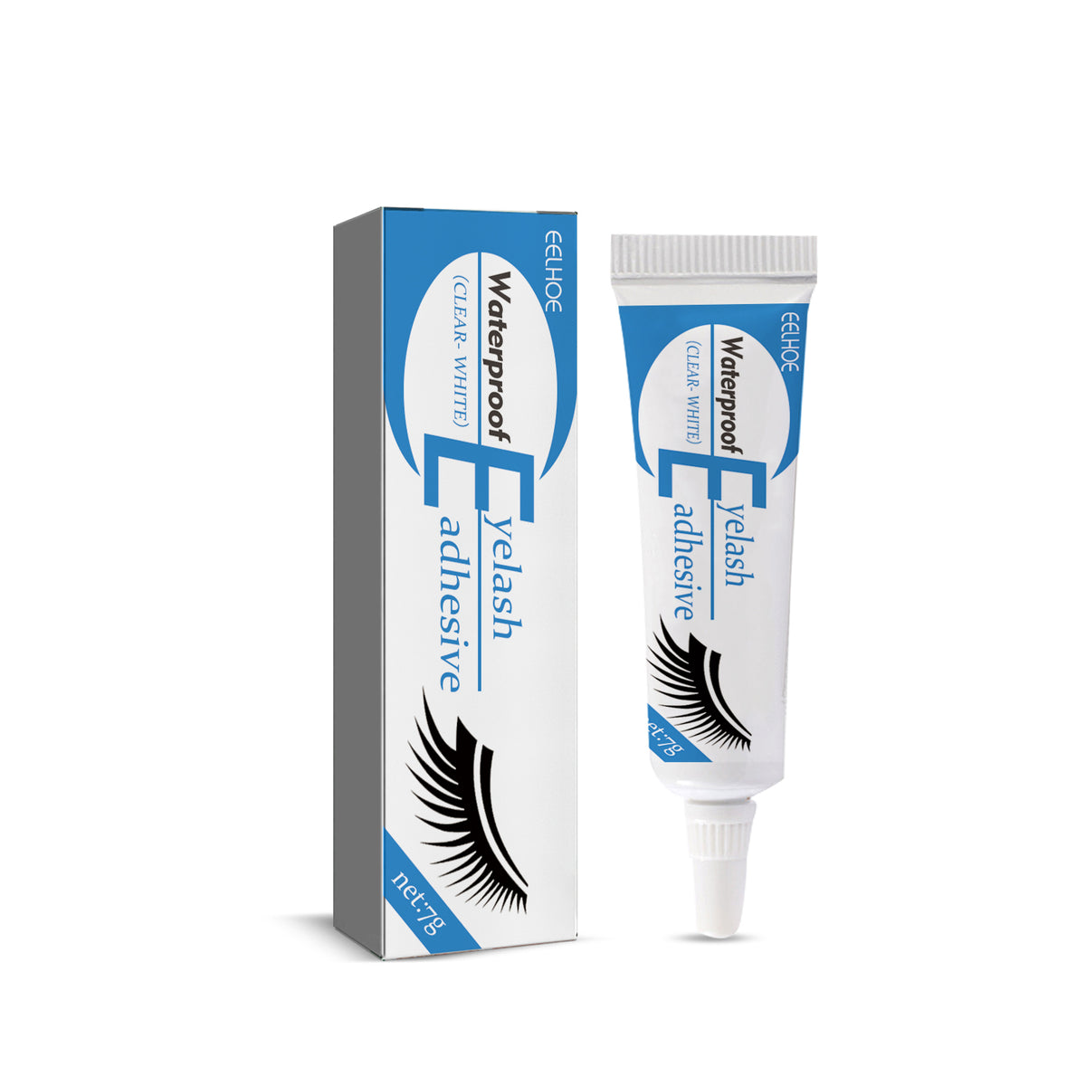 EELHOE False Eyelash Glue, Lightweight Self-Adhesive False Eyelash Glue Gentle And Non-Irritating