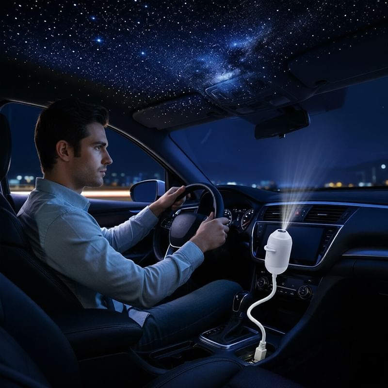 5D Galaxy & Ocean LED Night Light Projector.
