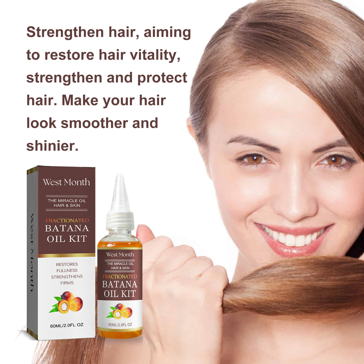 West&Month Batana Hair Care Essential Oil.