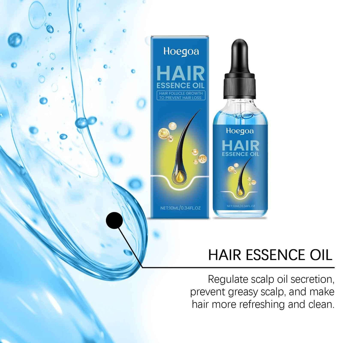 Hoegoa Anti-Frizz Hair Care Serum.
