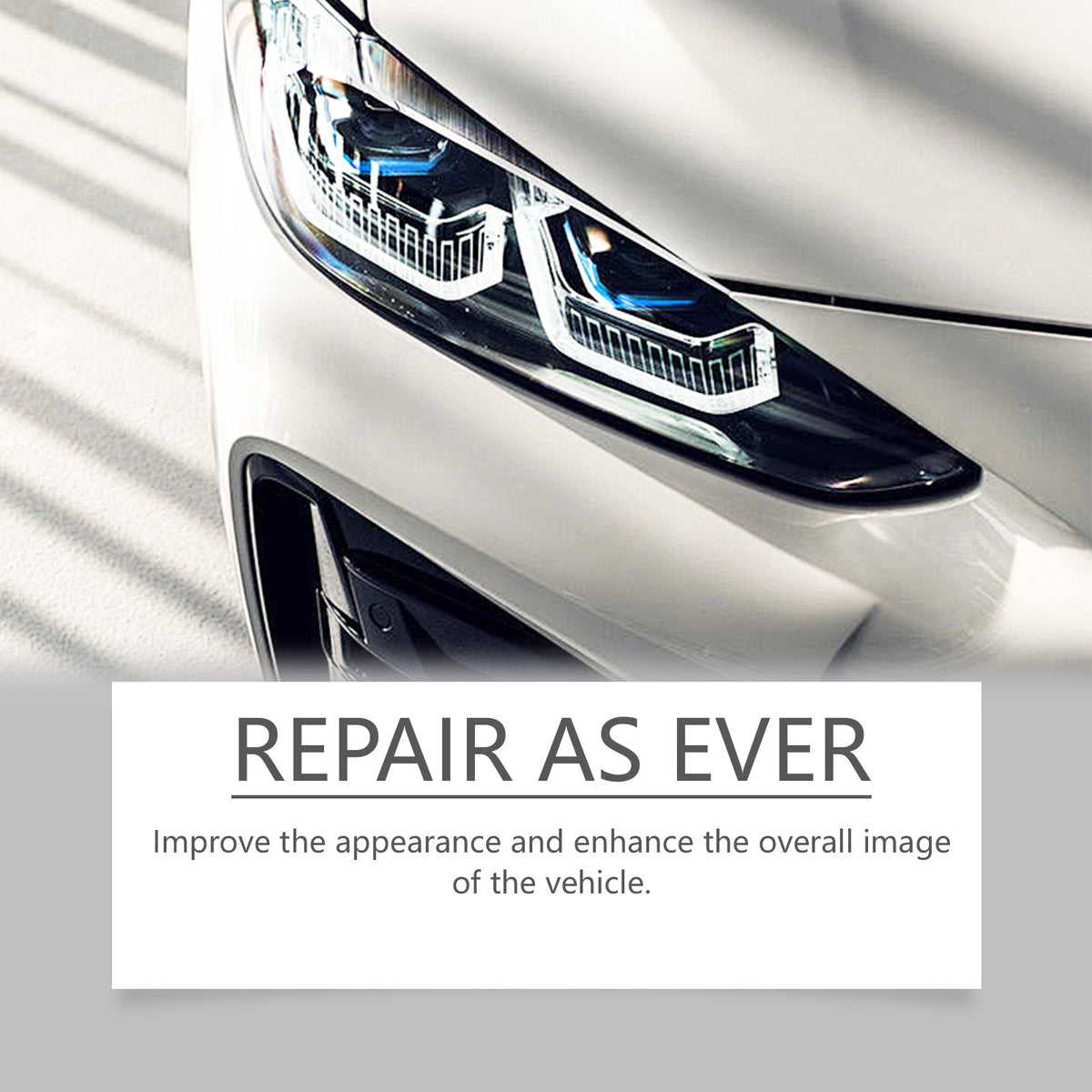 Automotive Headlight Repair Paste, Fill Scratches Repair Wear Lamps Care Maintenance Lamp Supplies.