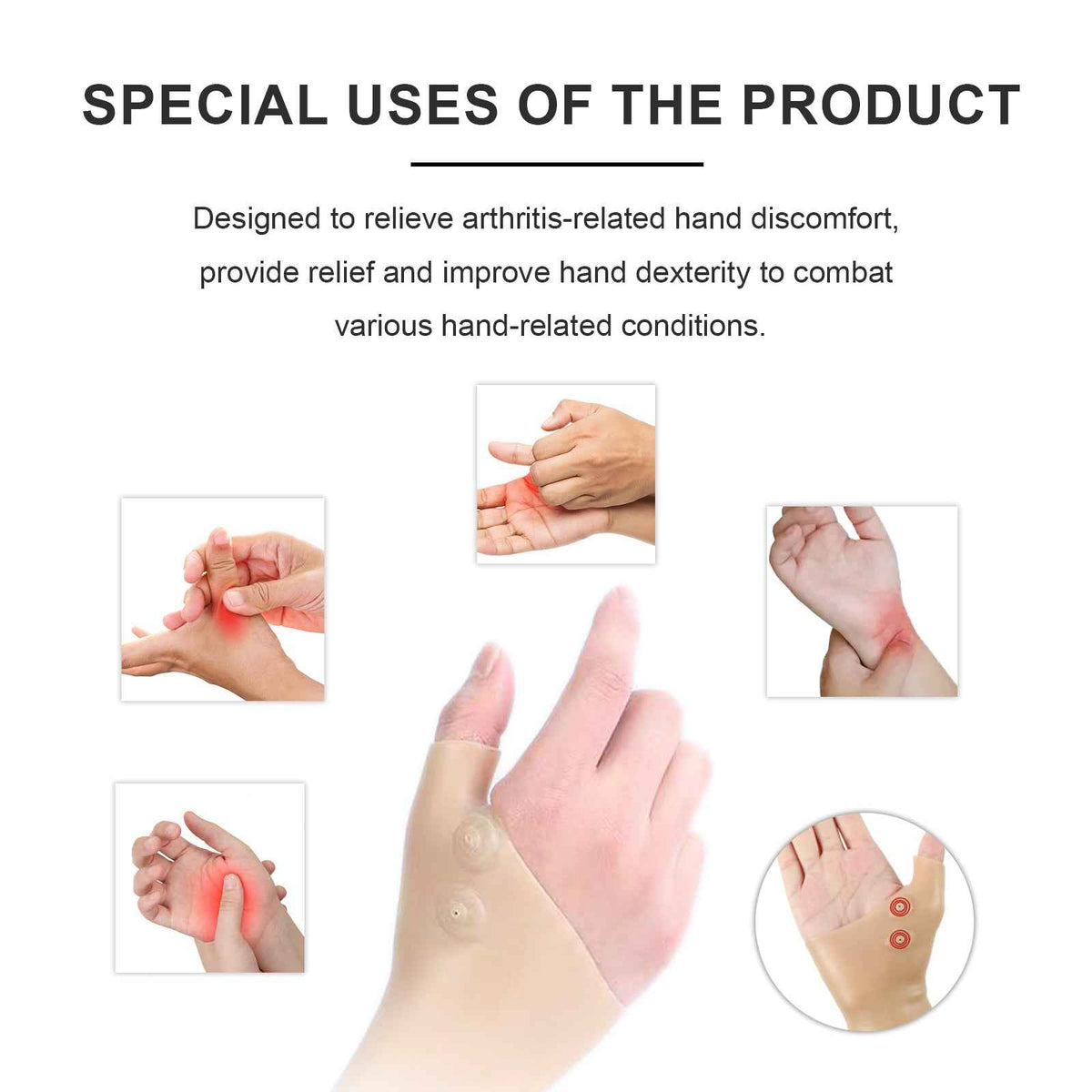 HouKea Compression Gloves – Wrist & Joint Pain Relief.
