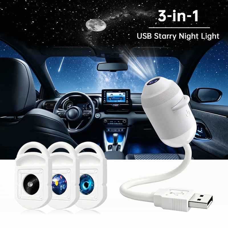 5D Galaxy & Ocean LED Night Light Projector.