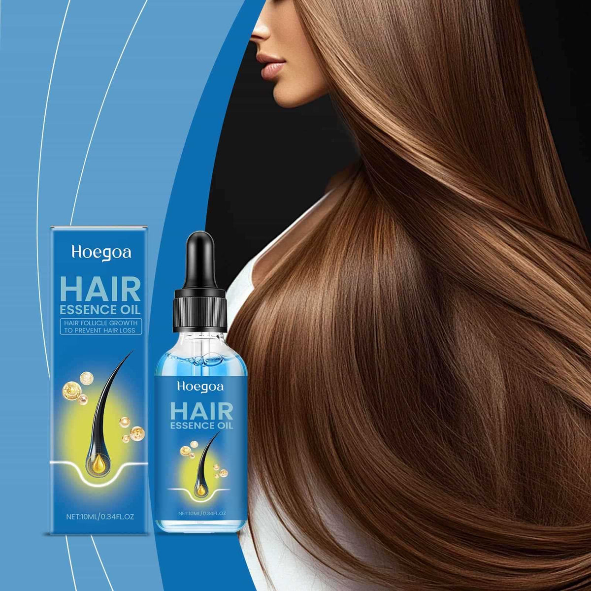 Hoegoa Anti-Frizz Hair Care Serum.