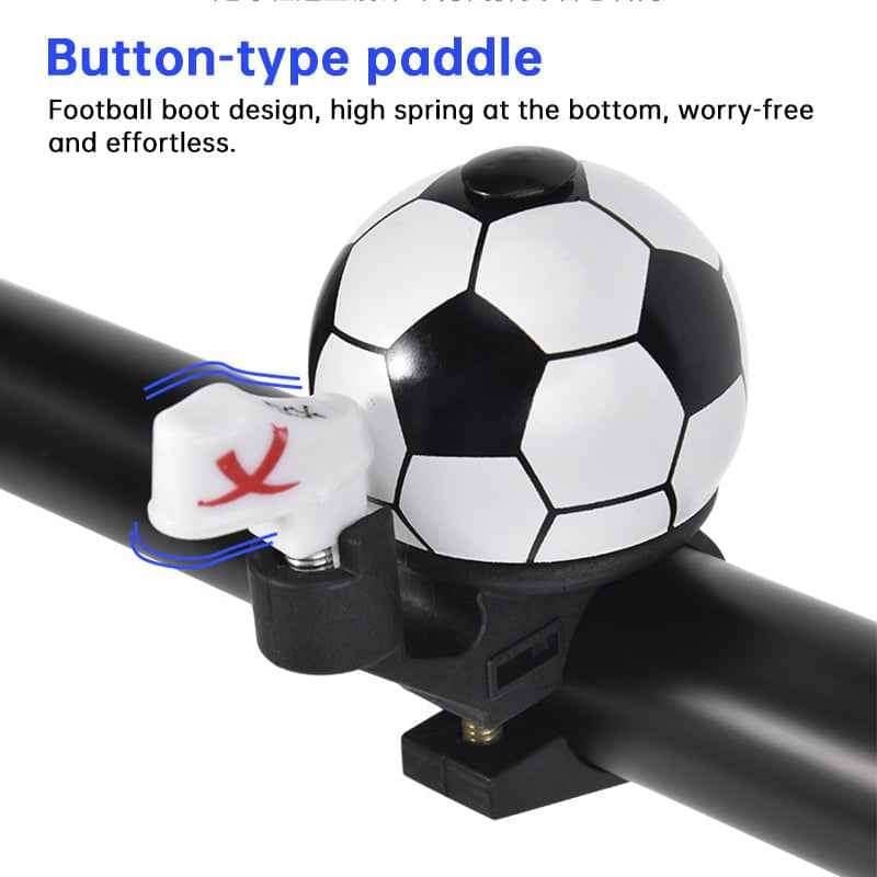 Soccer Ball Copper Bike Bell.