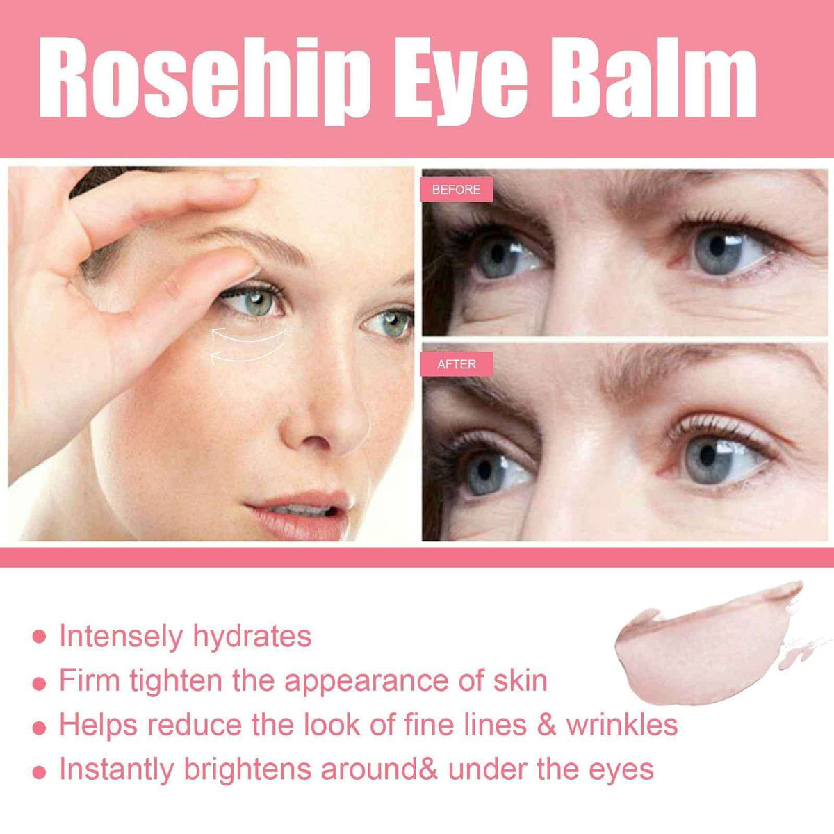 Rosehip Eye Balm Stick.