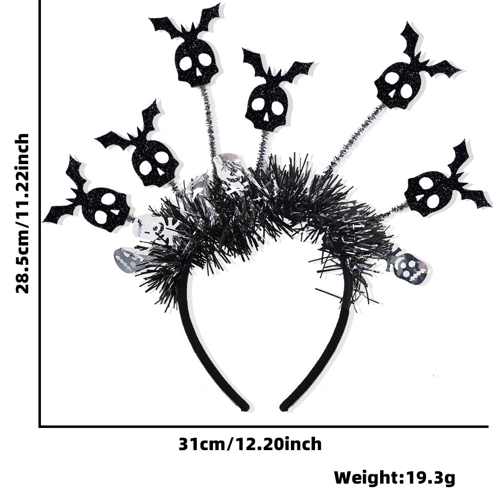 Halloween Costume Headbands – 8 Styles (Skulls, Spiders, Pumpkins & More).