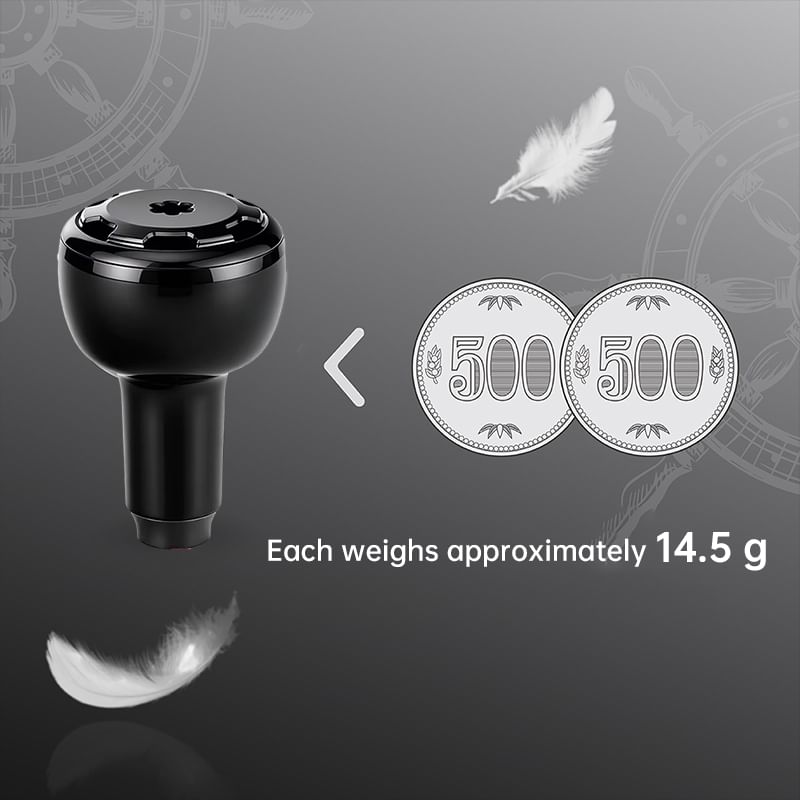 CNC Aluminum Fishing Reel Knob with Bearing, Replacement Handle Knob for Spinning & Baitcasting Reels.