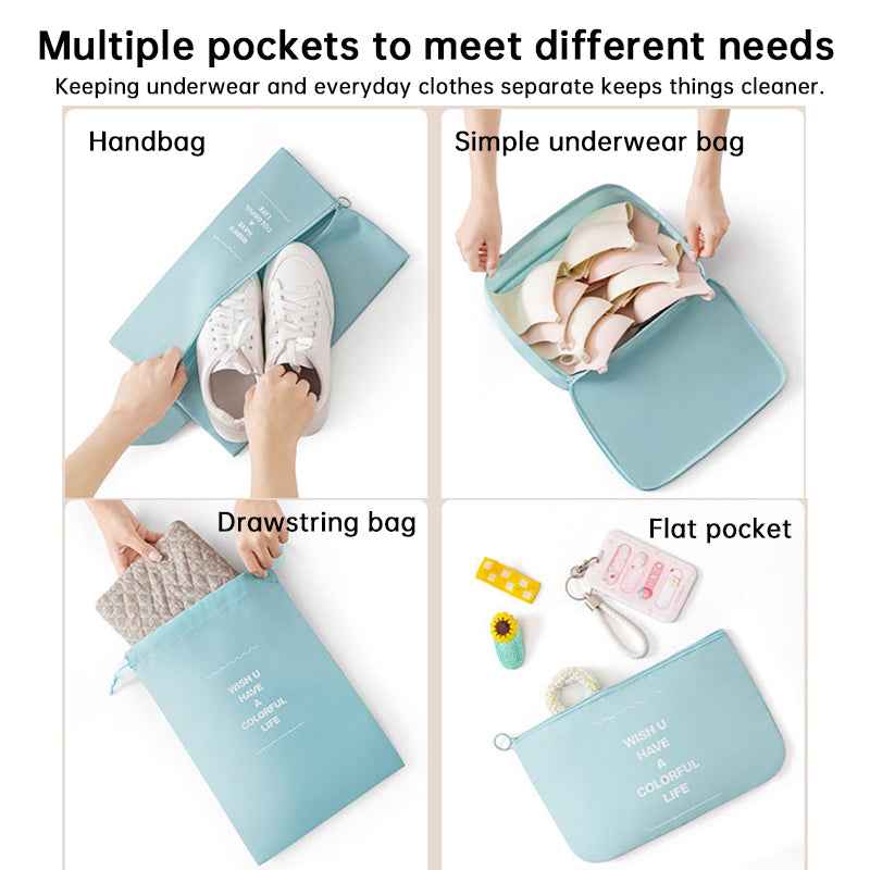 7PCS Packing Cubes for Suitcase – Travel Organizer & Storage Bag Set, Luggage Essentials.