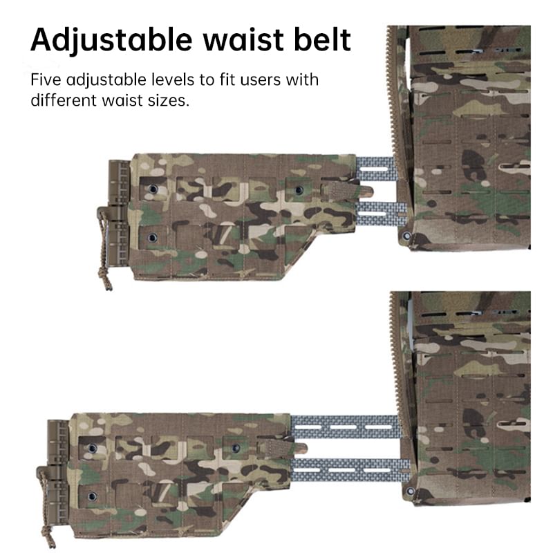 Tactical Plate Carrier Vest – MOLLE SS Style.