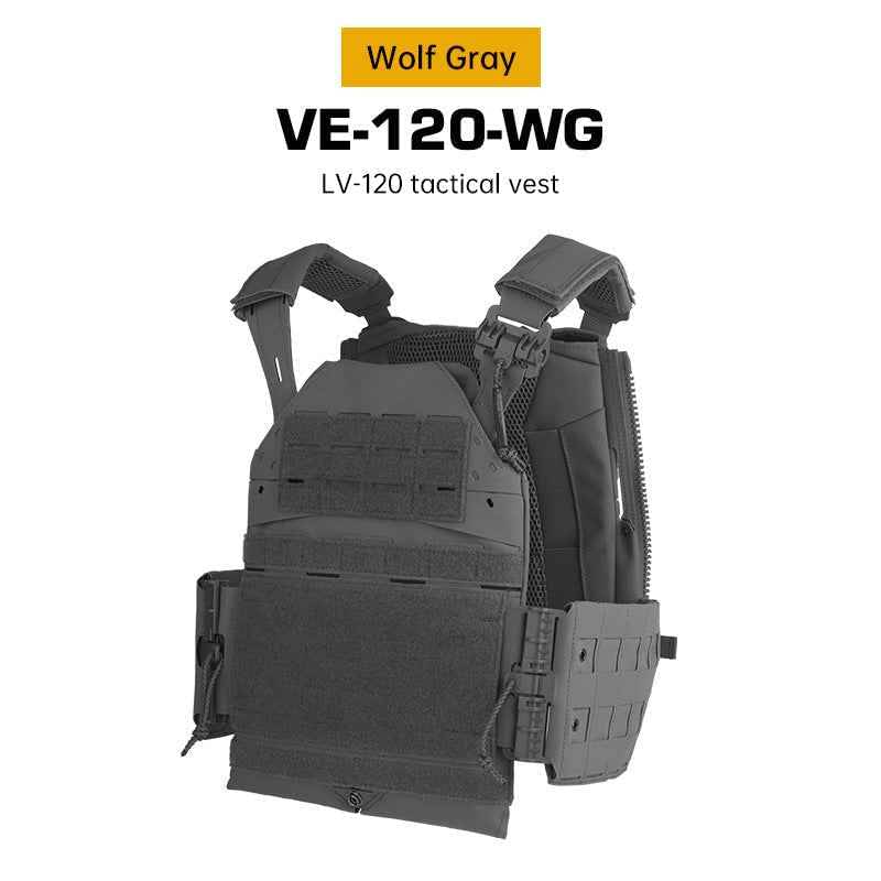 Tactical Plate Carrier Vest – MOLLE SS Style.