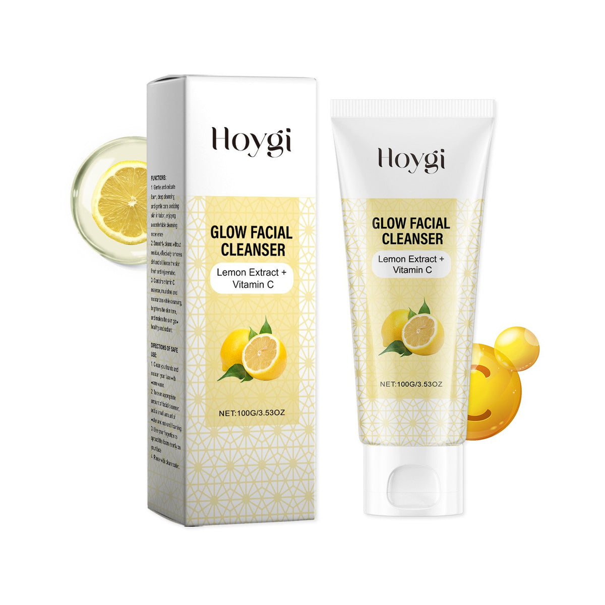Vitamin C Brightening Facial Cleanser.