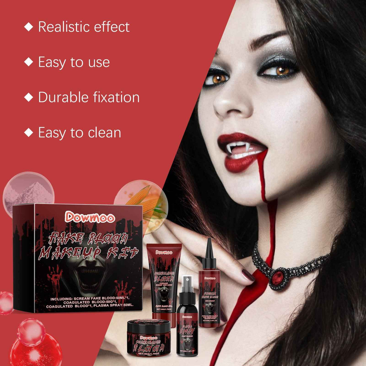 Halloween Costume Set To Create A Festive Atmosphere Effect Props Entertainment Spoofing Costume Party Supplies.