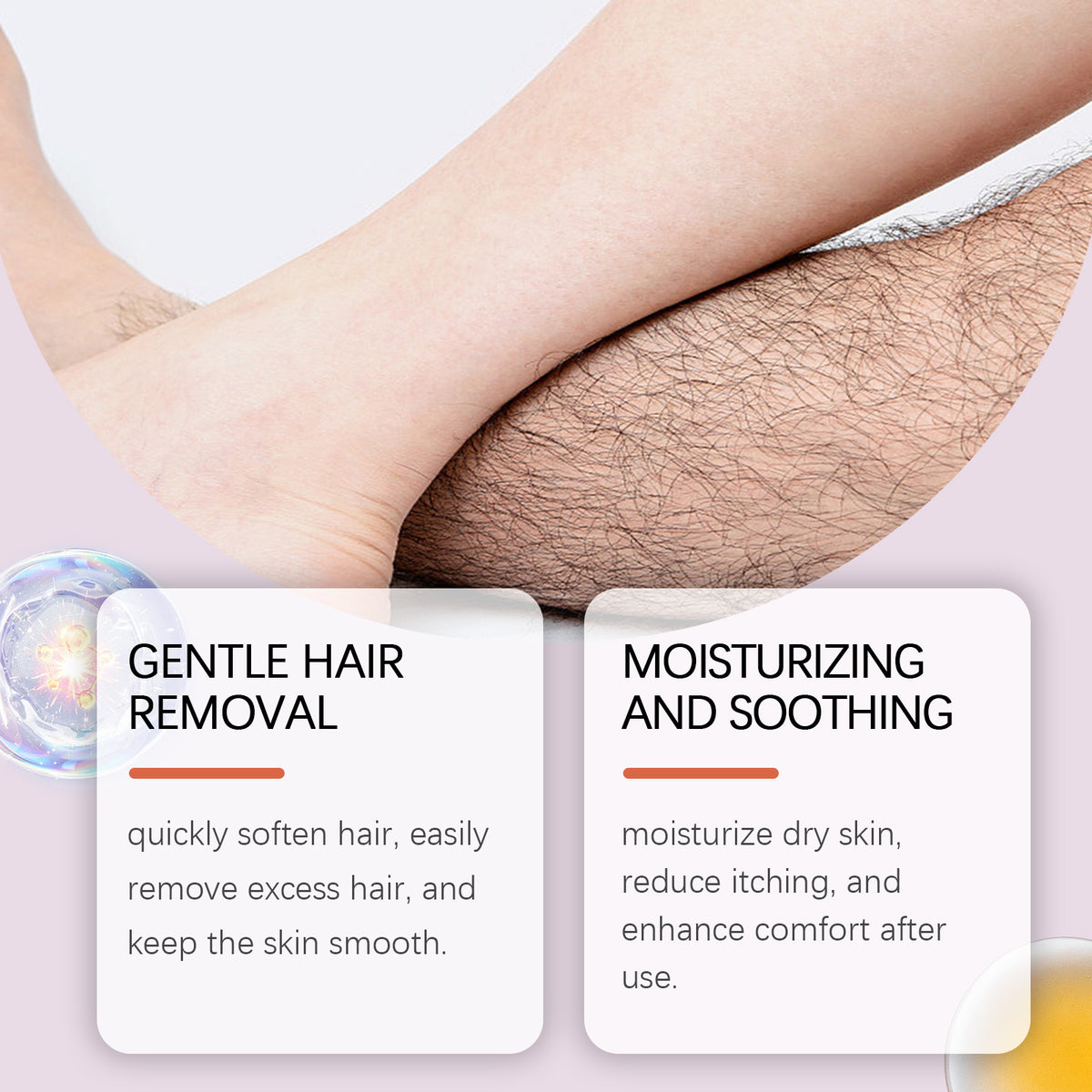 OceAura Gentle Body Hair Removal Cream.