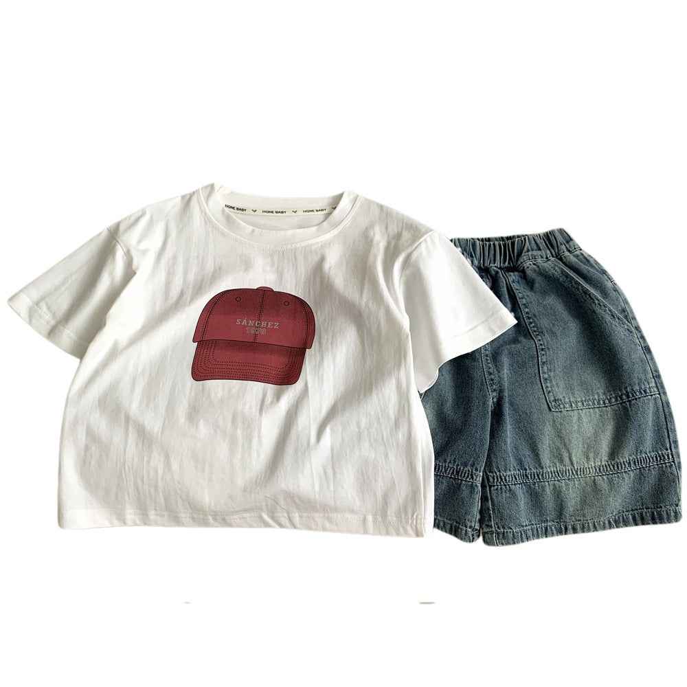 Boys Casual Two-Piece Clothing Set.