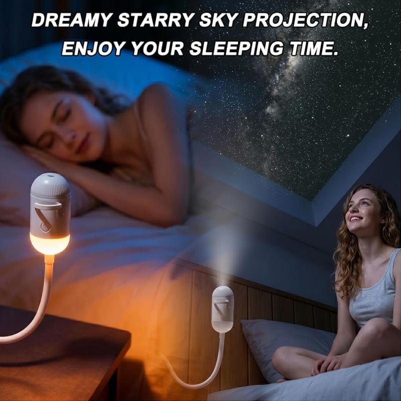5D Galaxy & Ocean LED Night Light Projector.