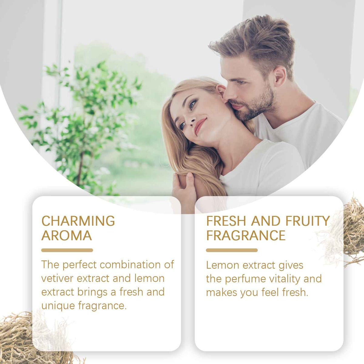 Vetiver Fresh Portable Everyday Perfume.