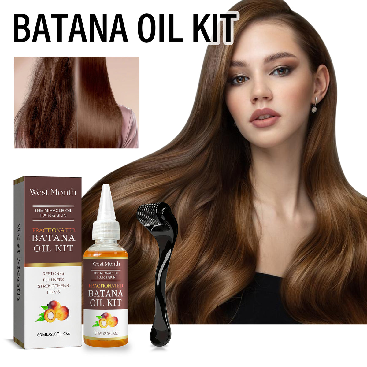 West&Month Batana Hair Care Essential Oil.