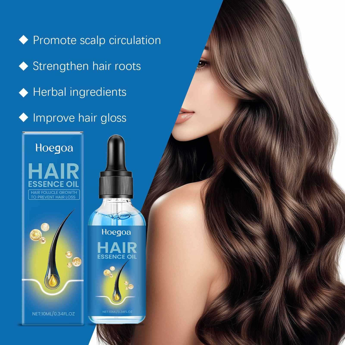 Hoegoa Anti-Frizz Hair Care Serum.