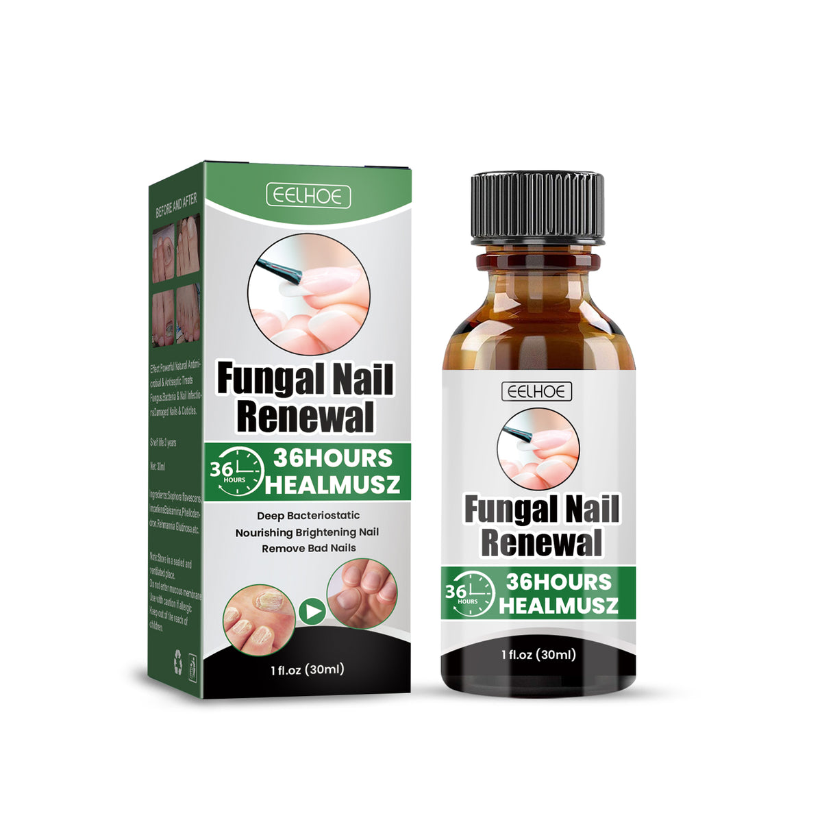 EELHOE Fungal Nail Renewal Treatment Serum – 30ml Antifungal Liquid.