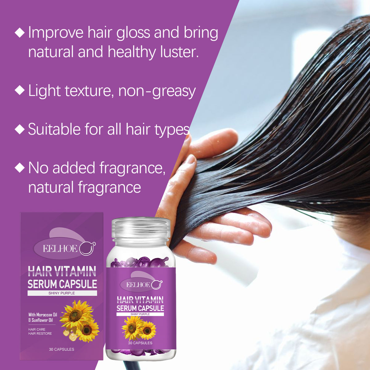 EELHOE Hair Treatment Capsules.