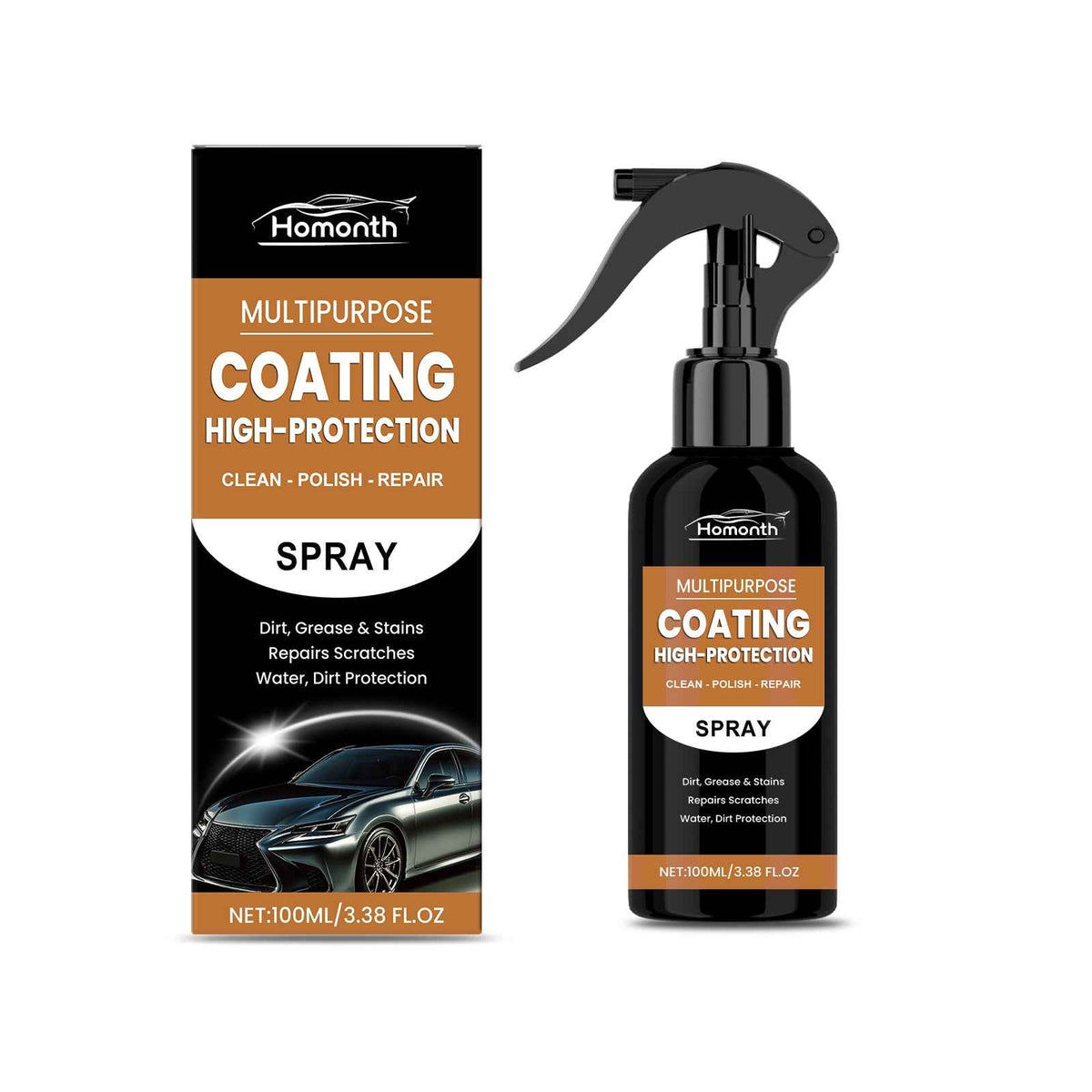 Multi-Function Car Protective Coating Spray.