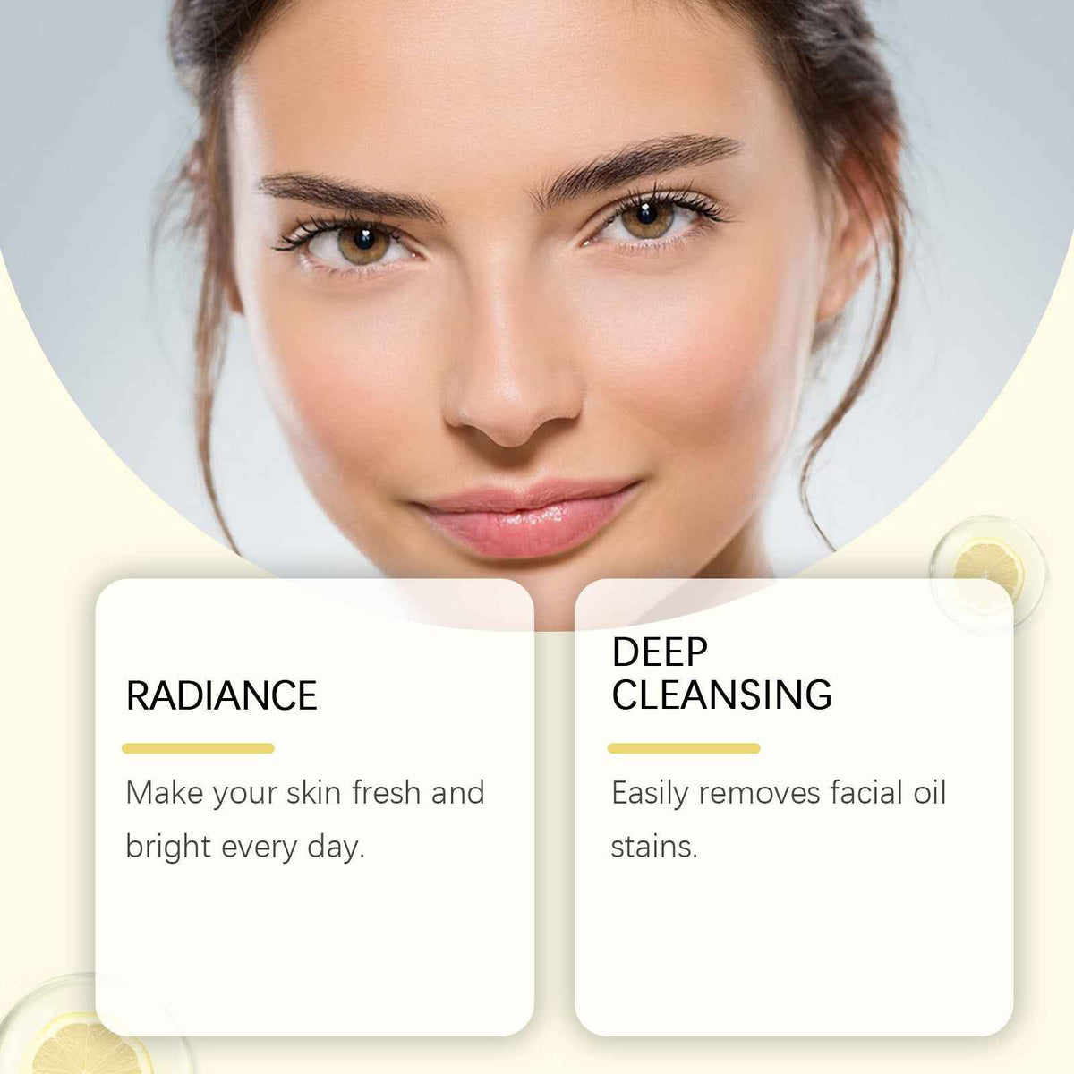 Vitamin C Brightening Facial Cleanser.