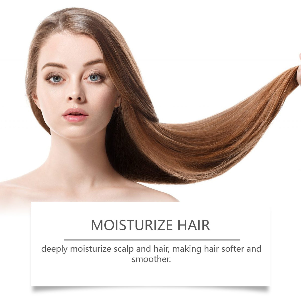 Hoegoa Hair Treatment Spray, Gentle, Soft, Plump And Moisturizing Hair Care Massage Treatment Spray
