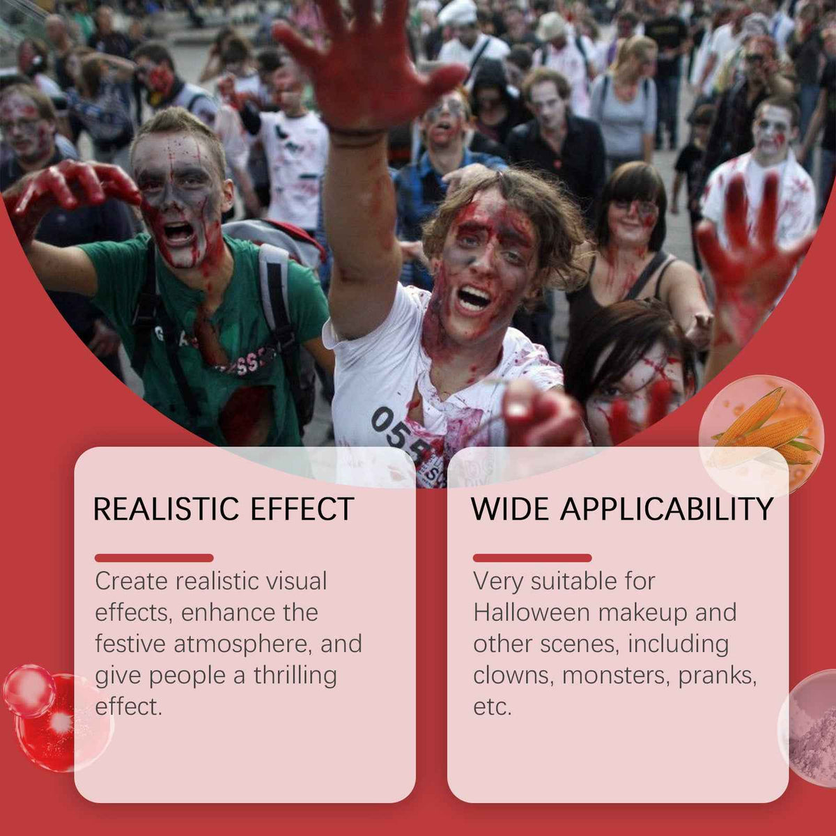 Halloween Costume Set To Create A Festive Atmosphere Effect Props Entertainment Spoofing Costume Party Supplies.