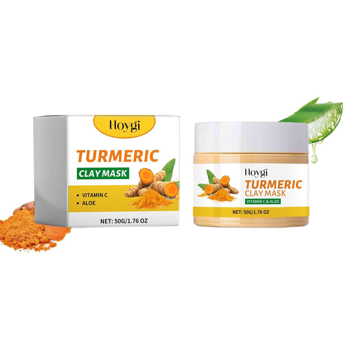 Turmeric Clay Face Mask.