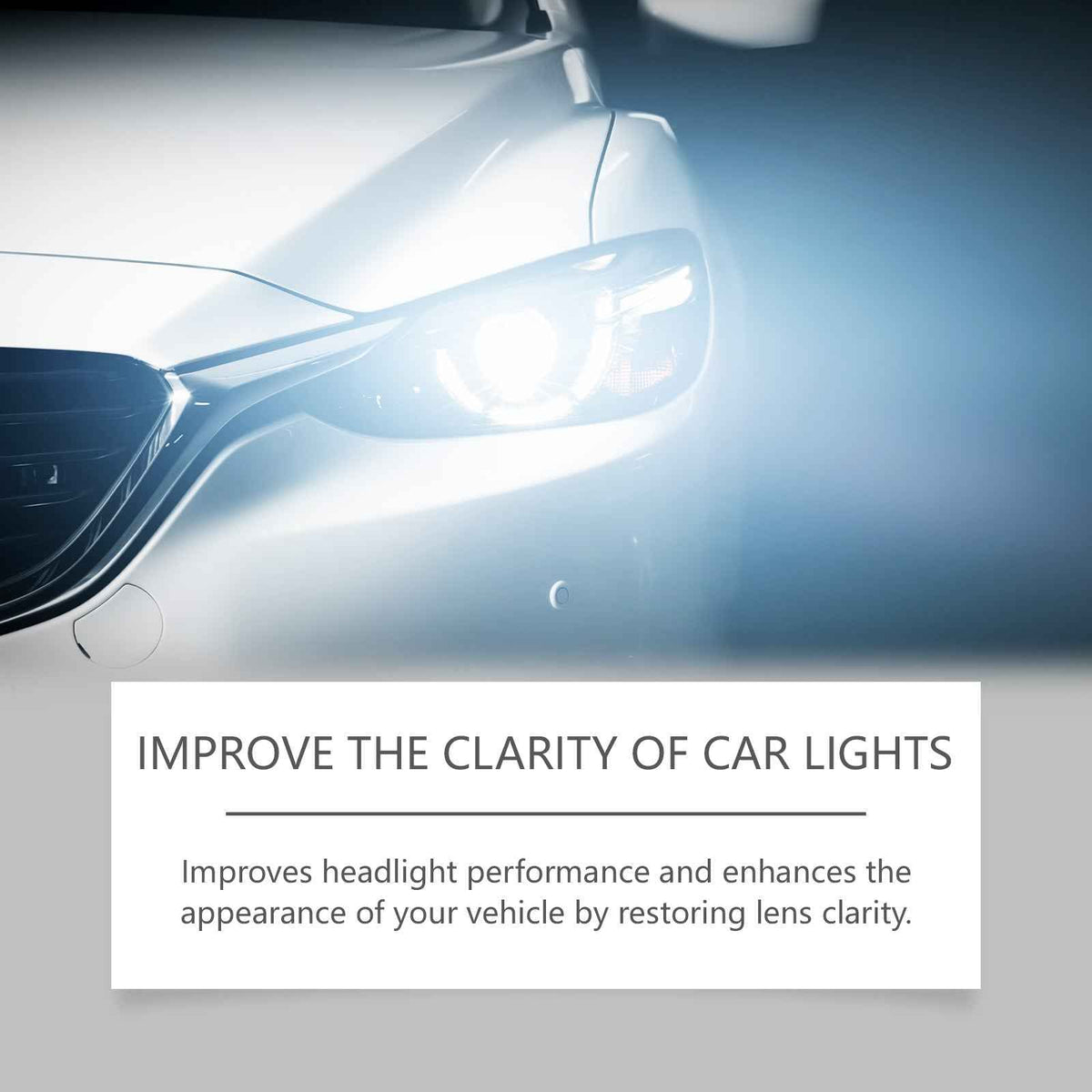Car Headlight Restoration Kit.