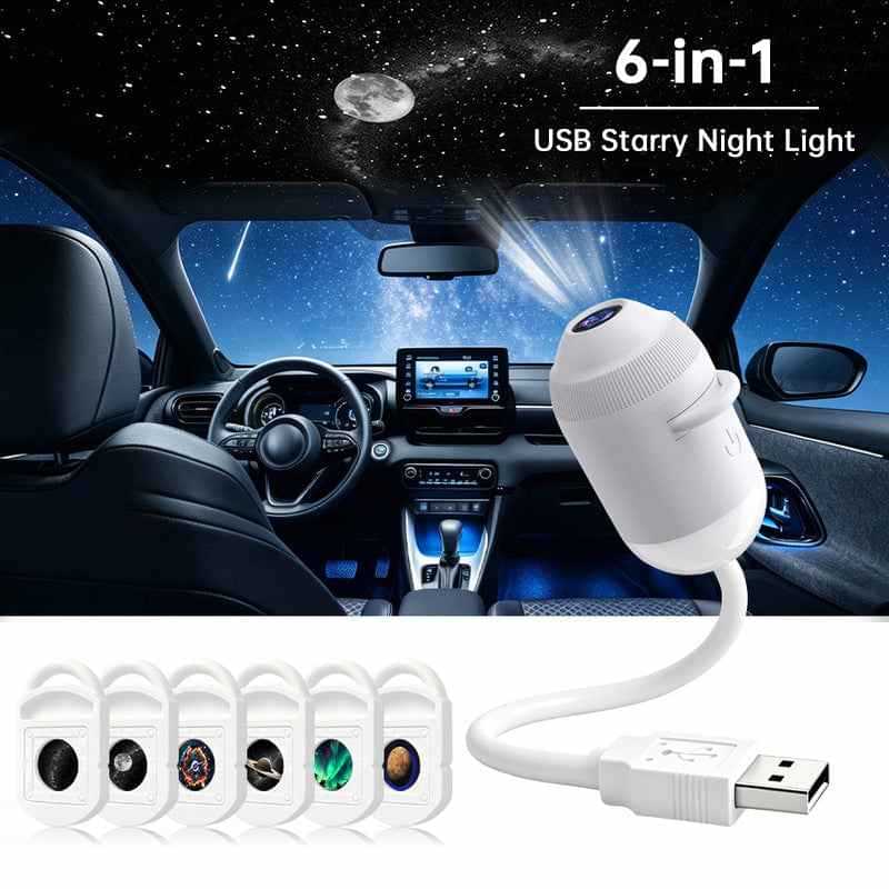 5D Galaxy & Ocean LED Night Light Projector.