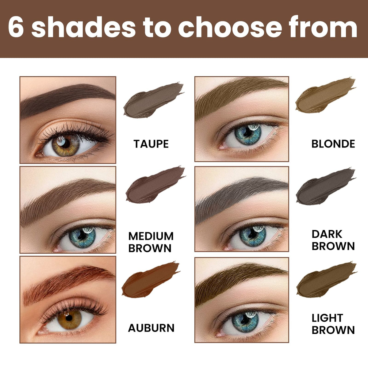 EELHOE Perfect Brow Stencil Kit.