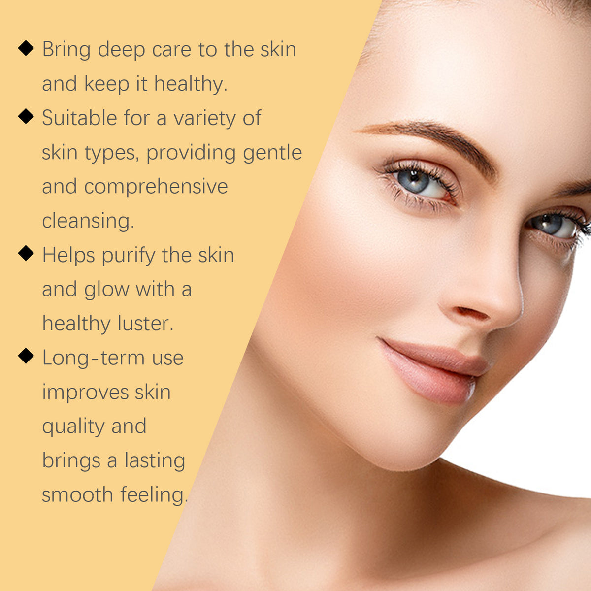 Viareline Vitamin C Deep Cleansing Mud Mask Gently Cleans, Hydrates And Moisturizes Facial Skin