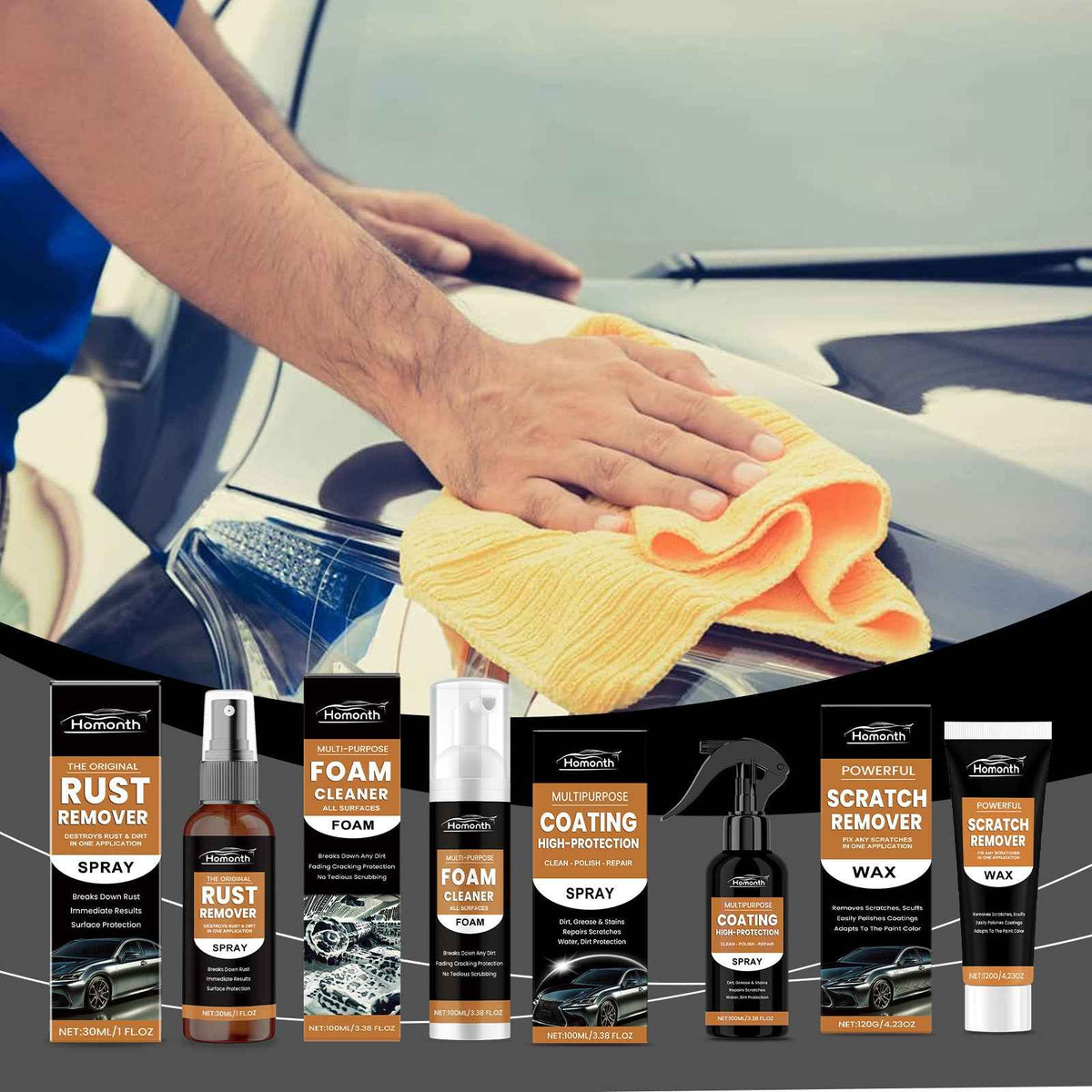 Multi-Function Car Protective Coating Spray.