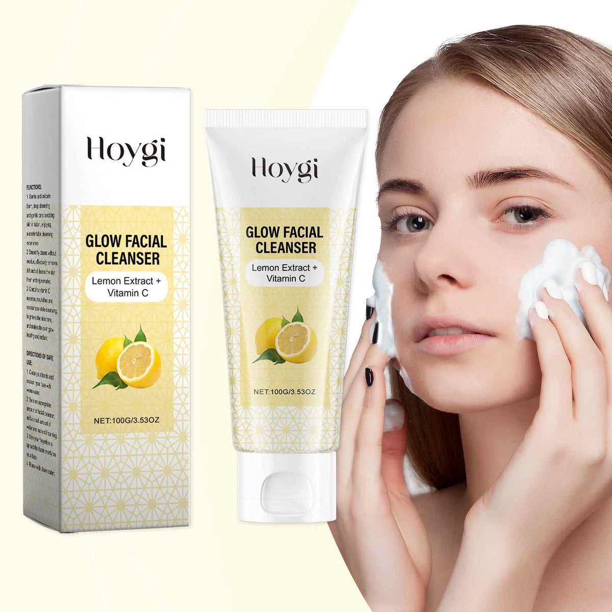 Vitamin C Brightening Facial Cleanser.