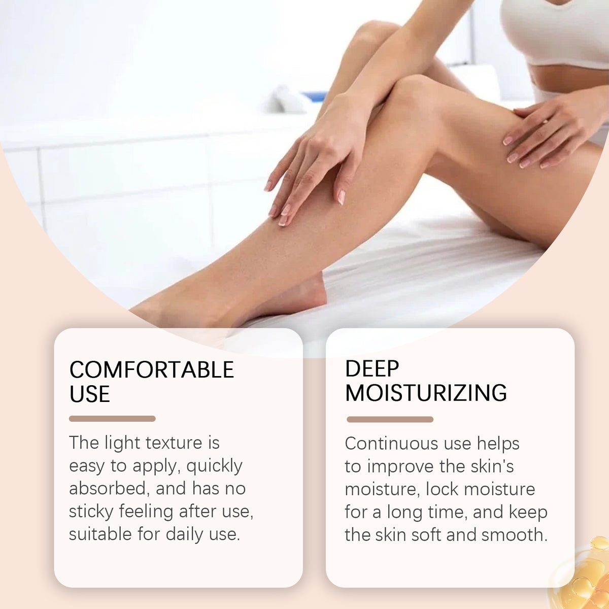 OceAura Shea Butter Moisturizer Daily shown as a body lotion routine
