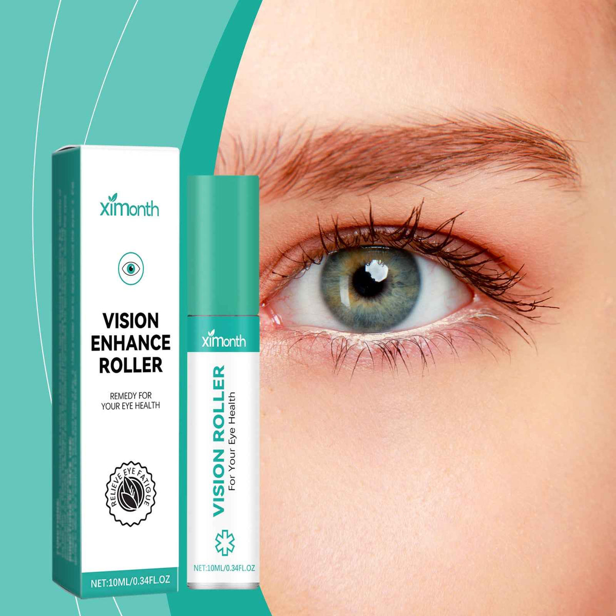 Ximonth Vision Enhance Roller – Eye Health Relief Remedy.