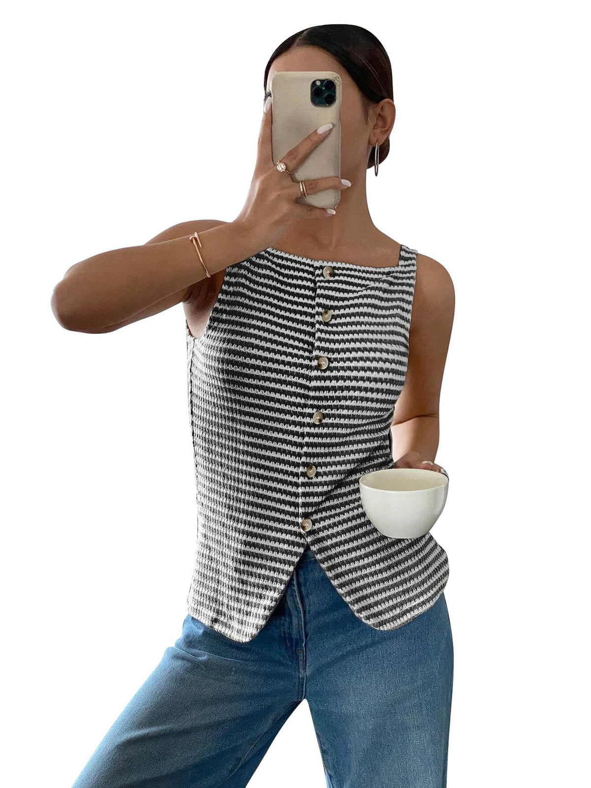 Women's Sleeveless Camisole Top.