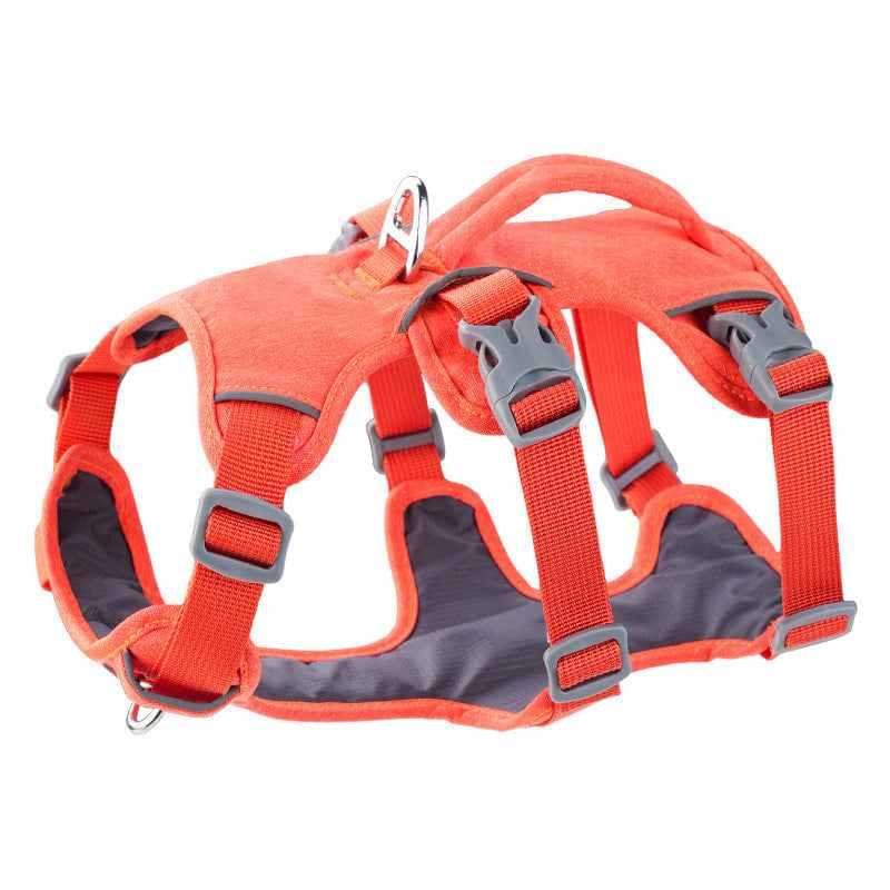 Reflective No-Pull Dog Harness with Control Handle.
