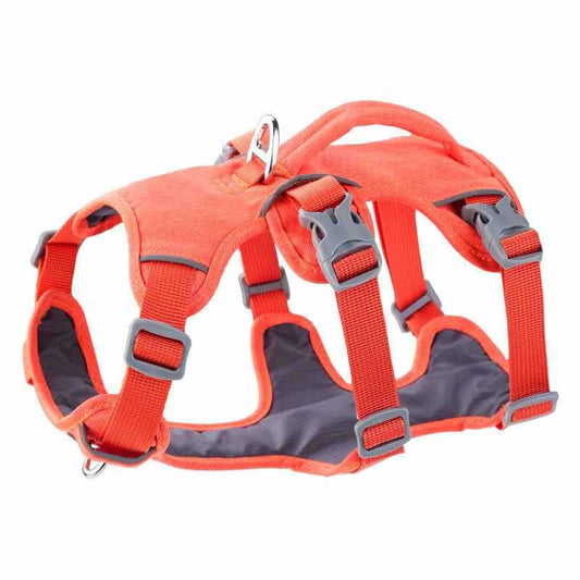 Reflective No-Pull Dog Harness with Control Handle.