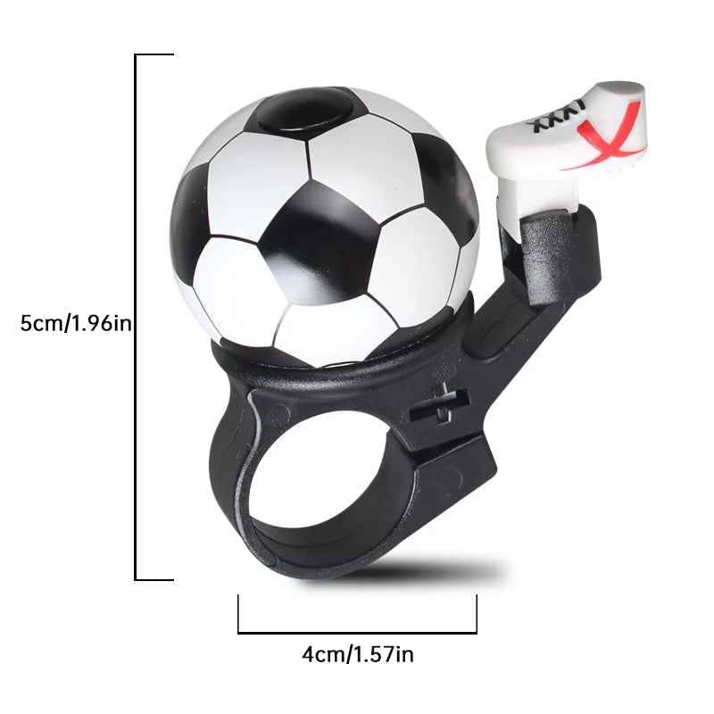 Soccer Ball Copper Bike Bell.