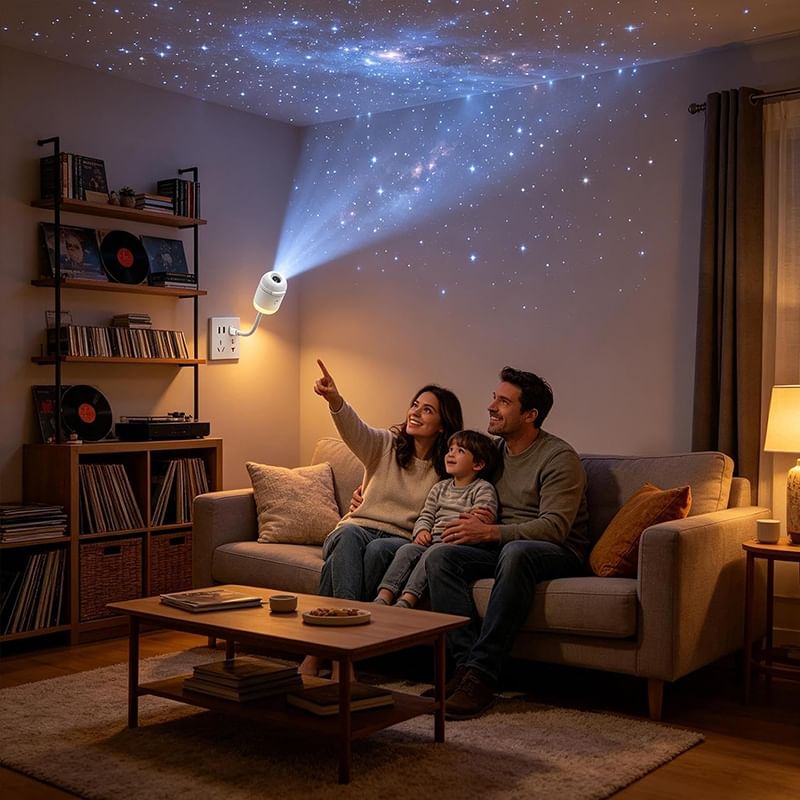5D Galaxy & Ocean LED Night Light Projector.