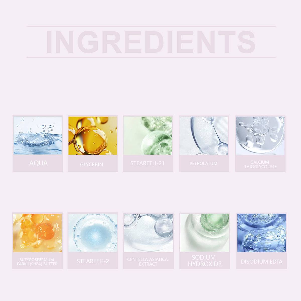 OceAura Gentle Body Hair Removal Cream.