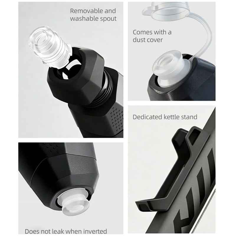 Aero Bike Bottle Cage & 610ml Water Bottle Set.